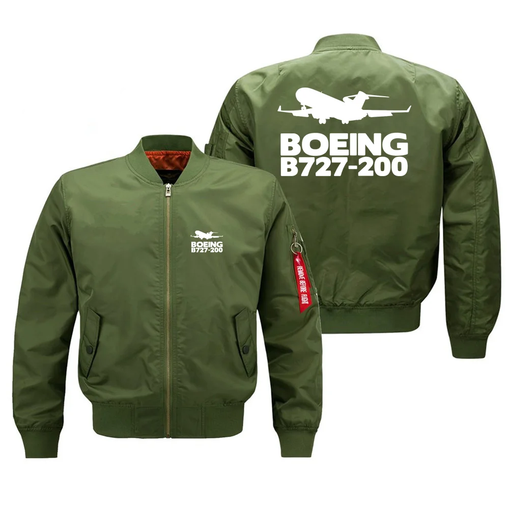 Мужская куртка-бомбер Boeing B727-200 в стиле милитари уличная полетная куртка Ma1