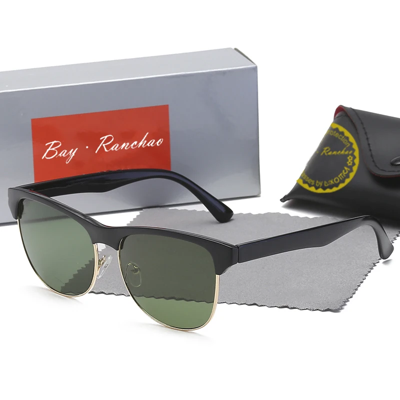 Роскошные мужские солнцезащитные очки 2024 года брендовые роскошные дизайнерские