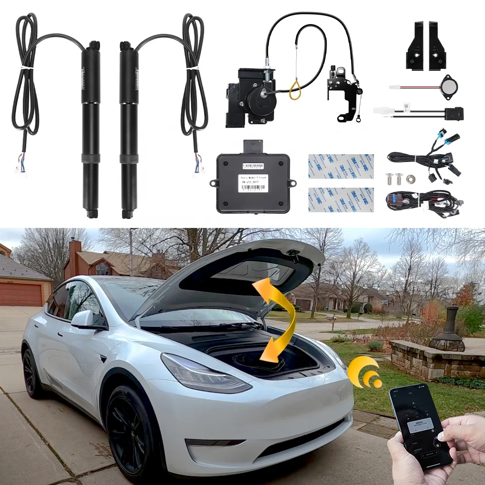 Багажник с электроприводом Hansshow Model 3 ElectricFrunk V4 для Tesla Автоматическая задняя