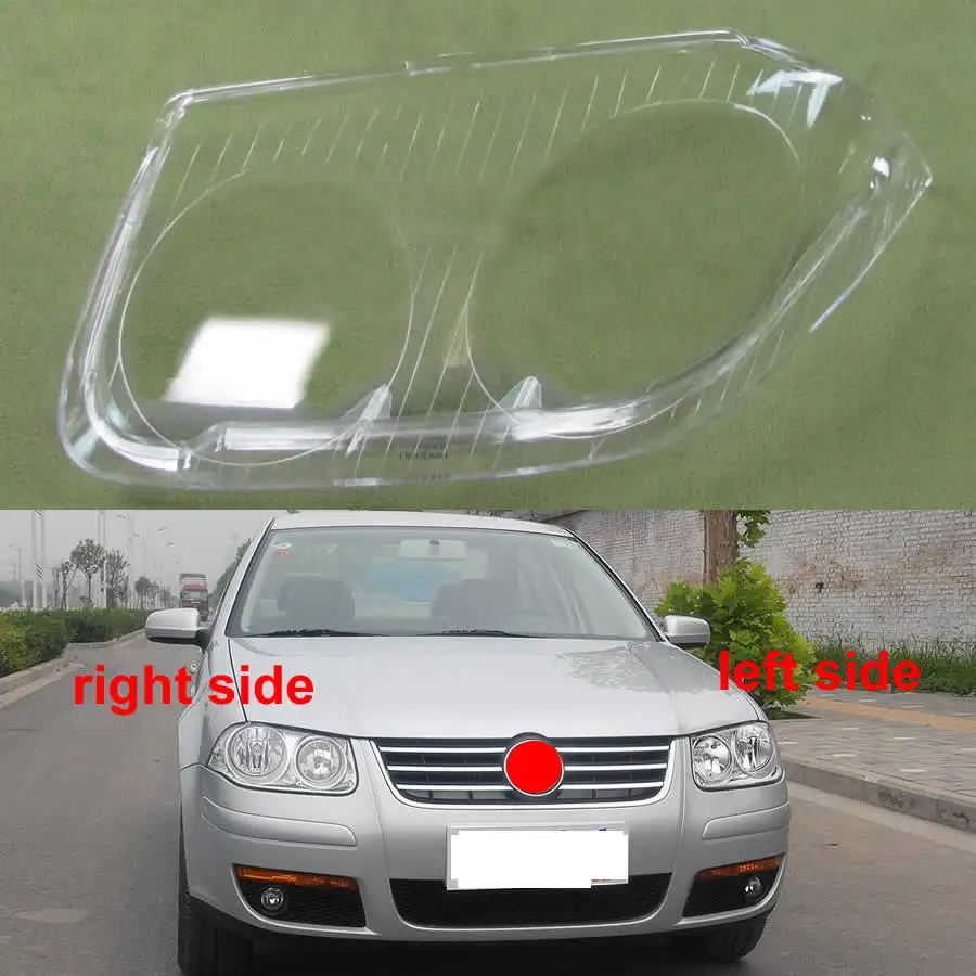 

For Volkswagen Bora / Jetta Cla 2006 2007 2008 Front Headlamps Transparent Cover Lampshade Headlight Shell Cover Lens Lamp Shell