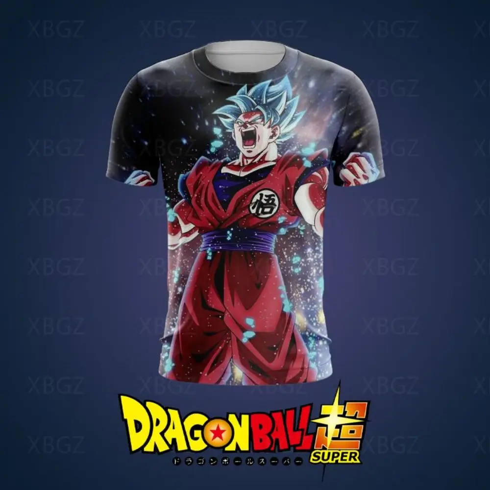 Dragon Ball Z Summer Men's Clothing 2022 Anime 3D Print Top Fashion T-shirt Cool Harajuku Goku Oversized Cartoon Manga T-shirts