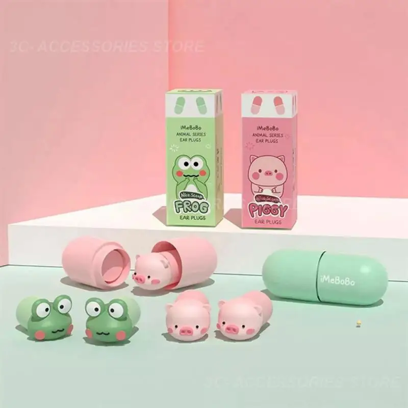 

Sleep Cartoon Sponge Earplugs Silent Sound Anti-noise Silent Sound Insulation