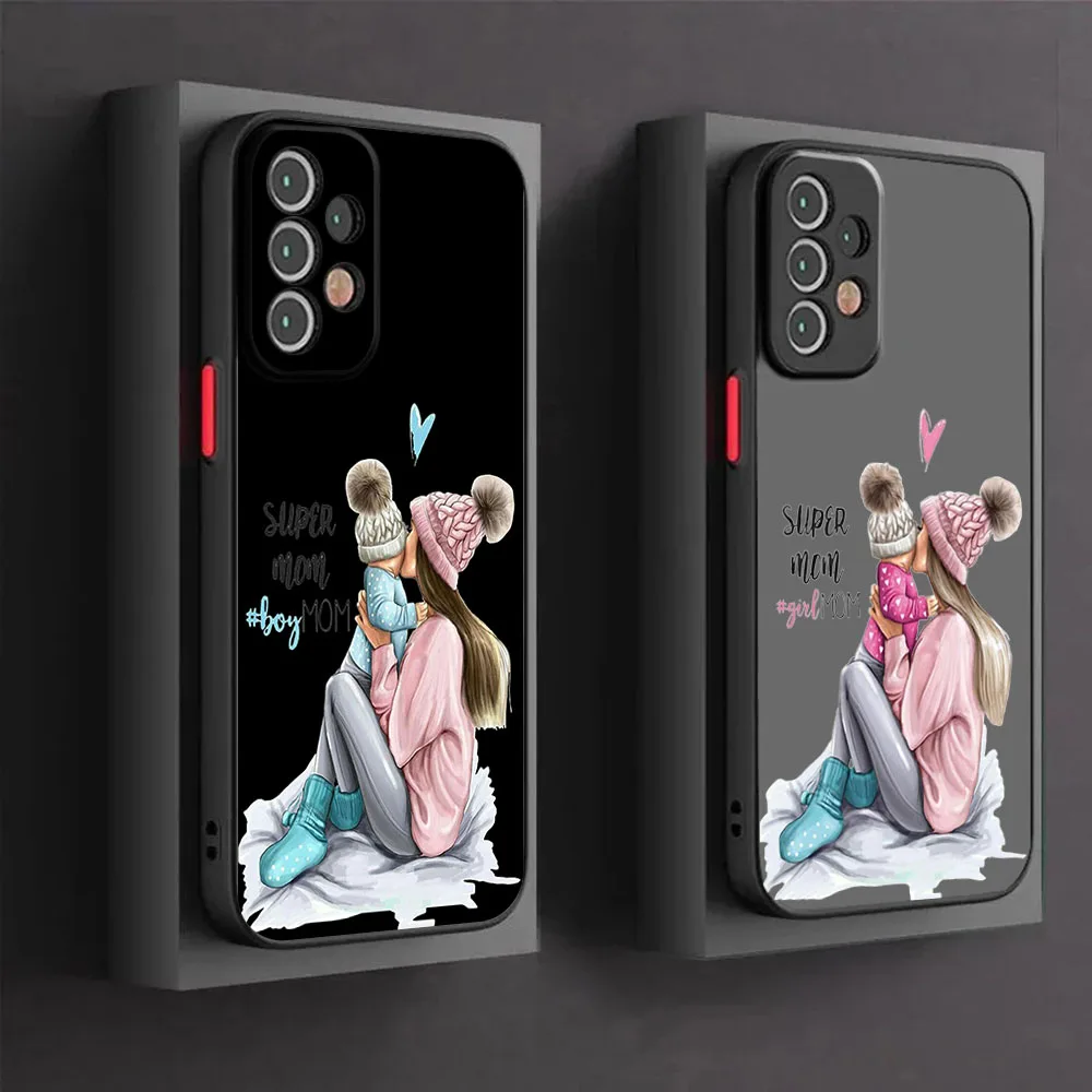 Чехлы для Redmi 9 9a 9c 10c 10a Note 7 10 9s 8t Xiaomi 9T 10T Pro коричневые волосы малышка девочка