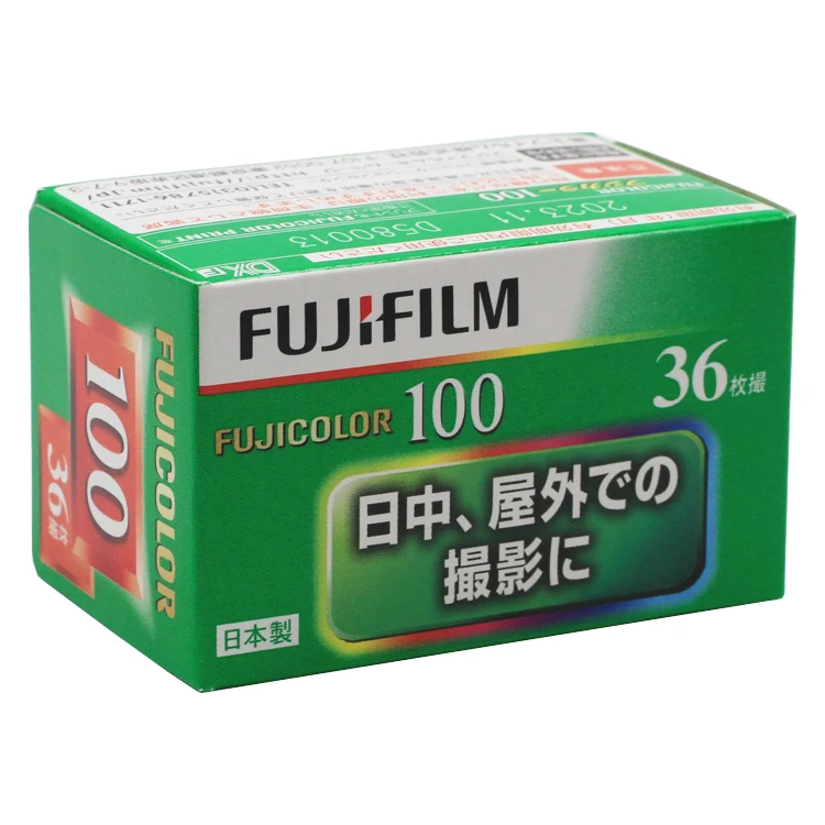 Fujifilm FUJI COLOR 100 Color Negative 35 мм пленка 36 Exposure For 135 Format Camera-Срок годности: 2024 12 |