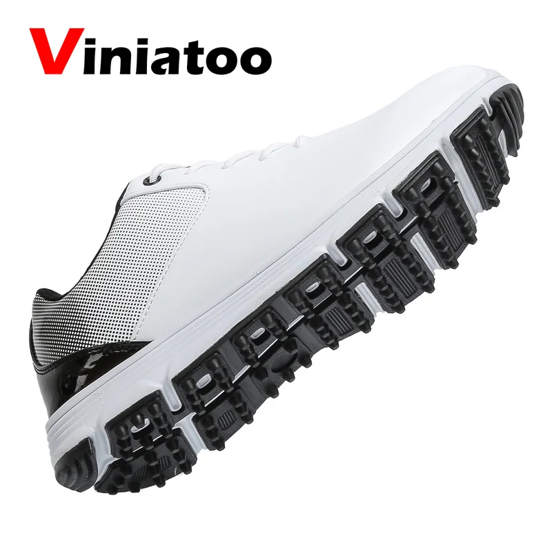 New Spikes Golf Shoes Men Professional Golf Wears for Men Comfortable Walking Shoes Golfers Anti Slip Athletic Footwears