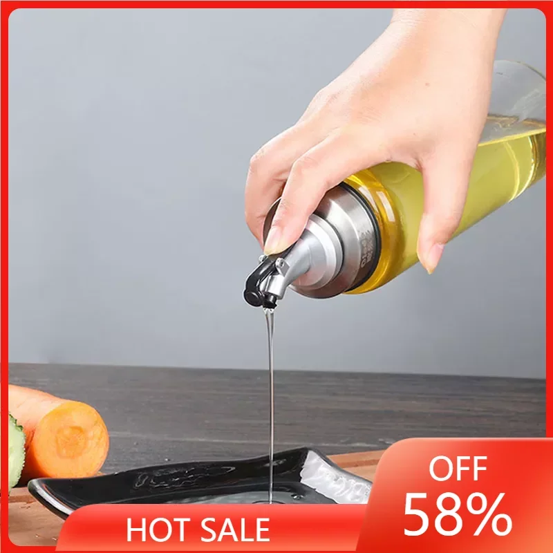 

Olive Oil Sprayer Drip Wine Pourers Liquor Dispenser Leak-proof Nozzle ABS Lock Sauce Boat Bottle Stopper Kitchen Bar BBQ Tool