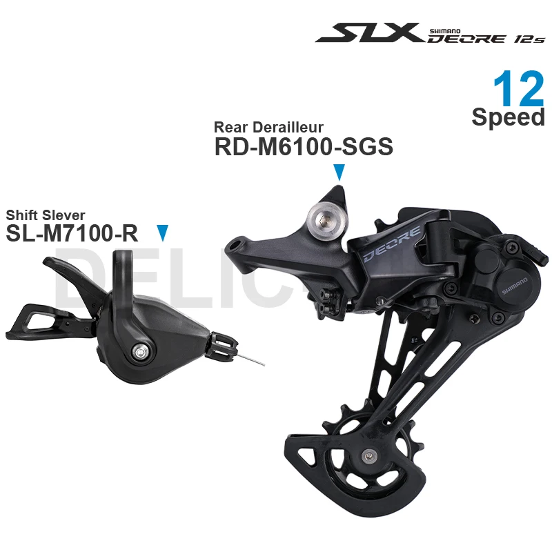 Задний переключатель передач SHIMANO DEORE M6100 SLX 12 Скоростей оригинальные детали -