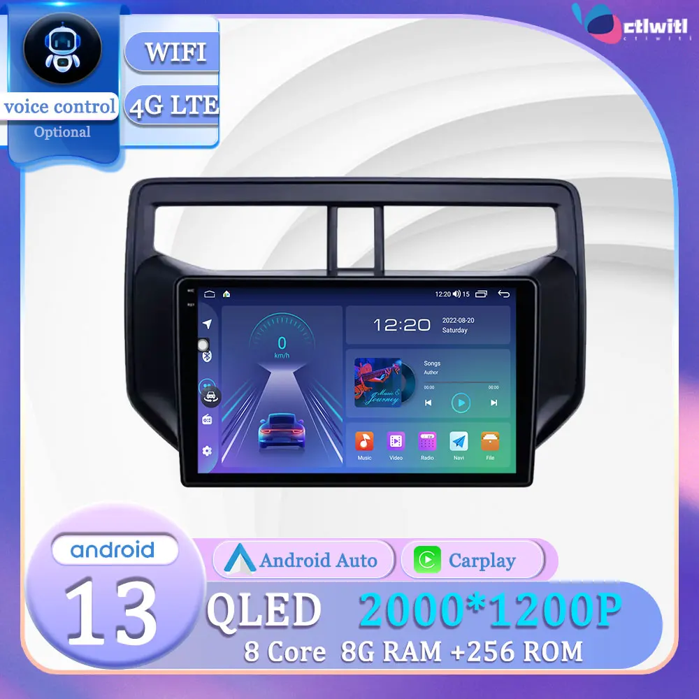 

Android 13 For Toyota RUSH 2019 Carplay Touch Screen Autoradio Carplay Car Stereo Radio Navigation Videp Player Multimedia