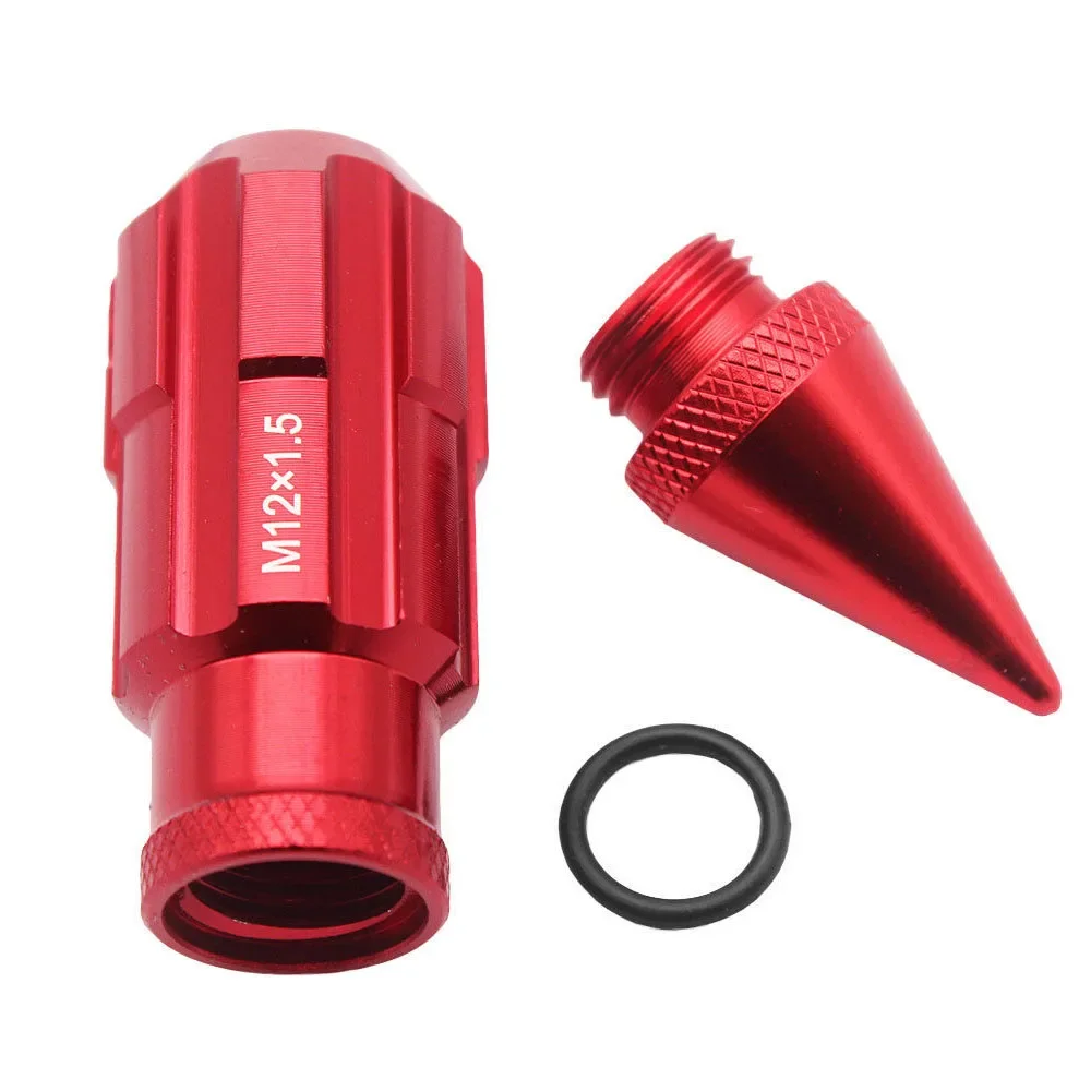 20 шт. гайка с проушиной гоночного колеса алюминиевые удлиненные гайки тюнера 79 мм