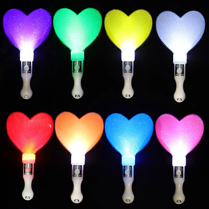 

Love Star Glow Stick Luminous Stick Fluorescent Party Prop Concert Support Props Happy Birthday Party Night Party Neon Party