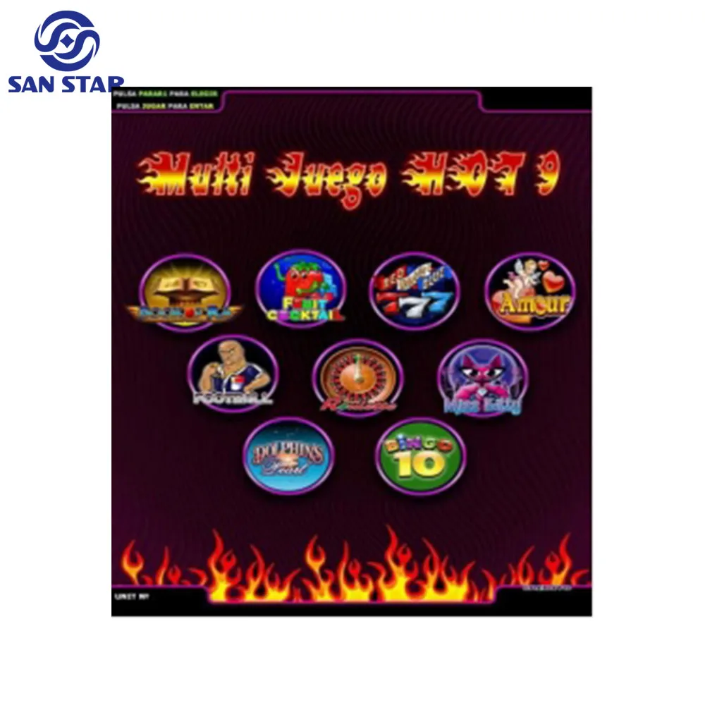

Multi Juego Hot 9 Slot Game Board Vertical 70-96% Multigame XXL Slot