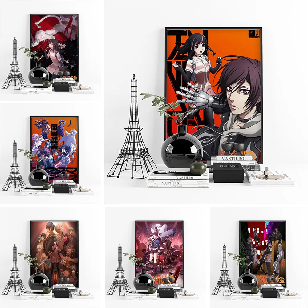 

Home Decoration Akudama Drive Canvas Paintings Japanese Anime Pictures Wall Artwork HD Printed Modular Poster For Living Room