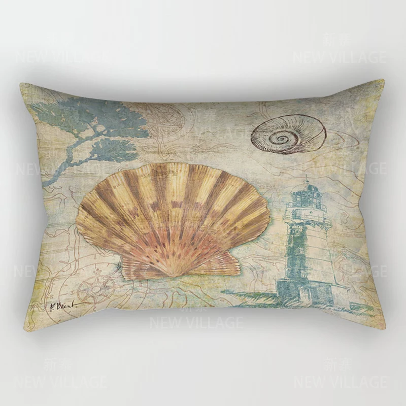 Наволочка с принтом животных под водой наволочка для дивана украшение дома можно