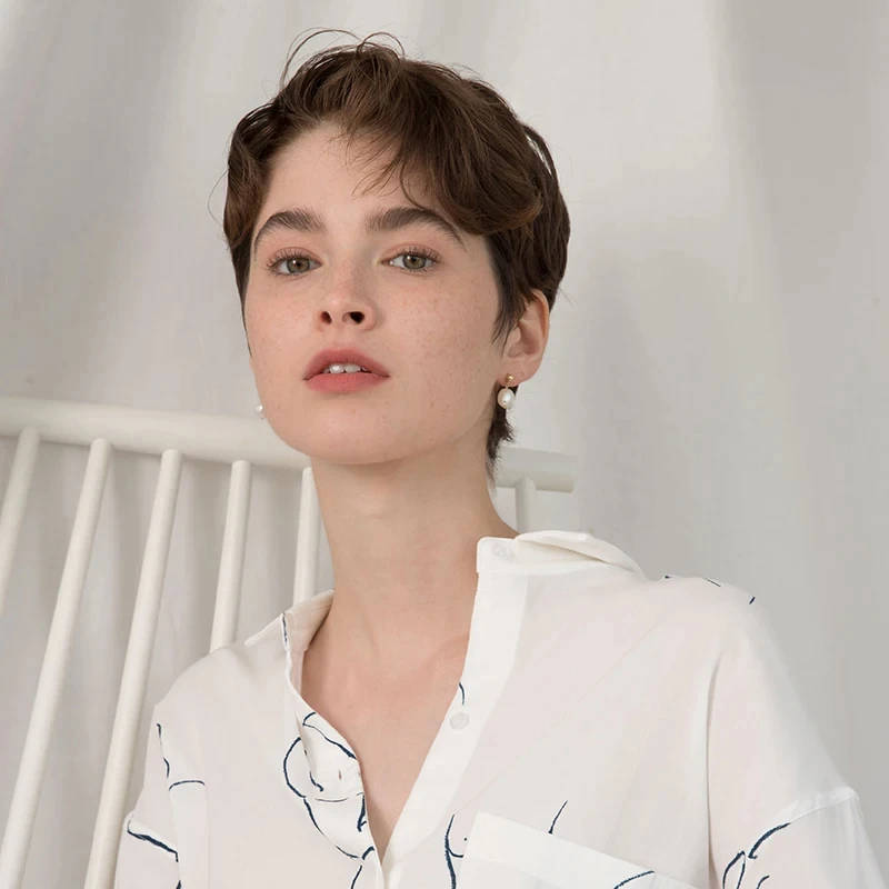 GHIDBK французские серьги-гвоздики для женщин маленькие серьги-подвески простые