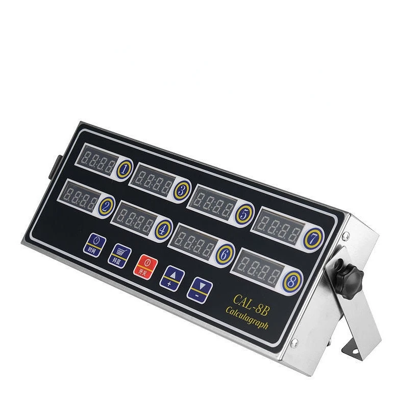 

Коммерческий восьмый 8-канальный кухонный таймер, цифровой таймер, встряхивание, напоминание, Громкий будильник, обратный отсчет, секундоме...