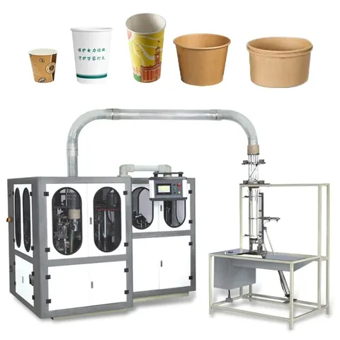 Высокоскоростная машина для изготовления бумажных тарелок и чашек, полностью автоматическая машина для изготовления бумажных стаканчиков для чая, формовочная машина для бумажных стаканчиков для кофе