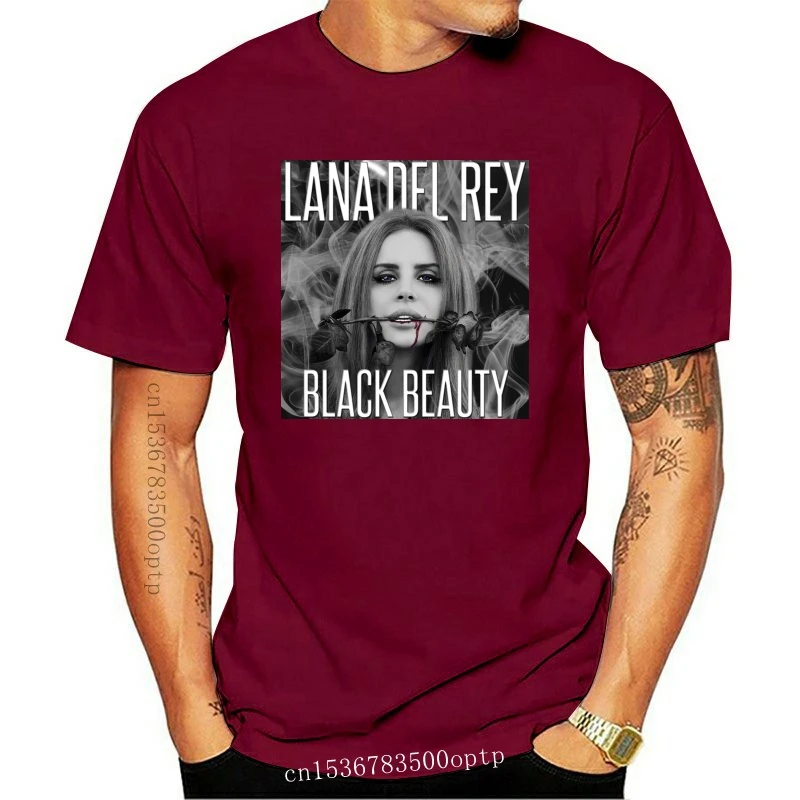 

Camiseta negra de Lana Del Rey para hombre, talla S, M, L, XL, 2XL, 3XL, nueva