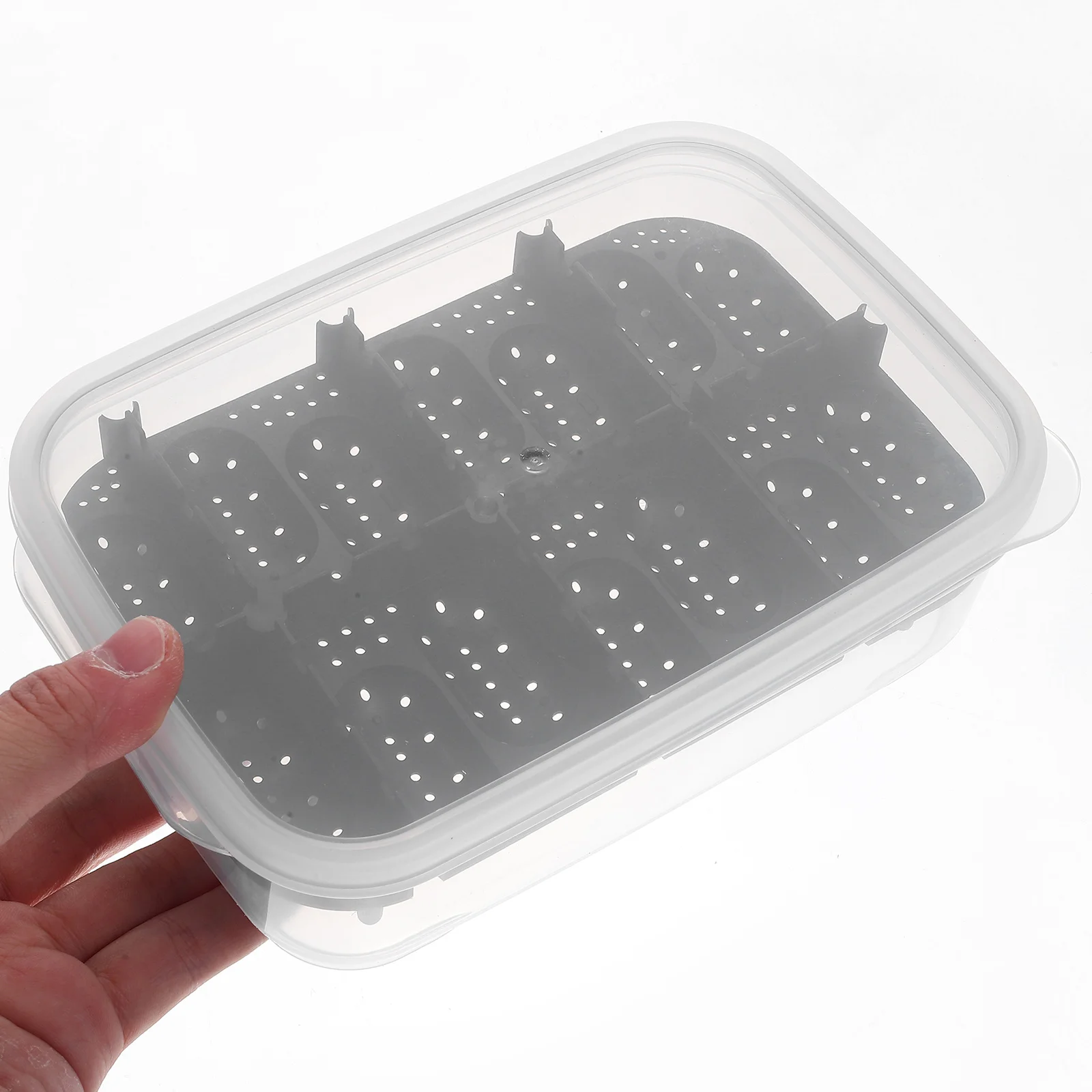 Леопардовый принт коробка для разведения рептилий животные 14-секционный