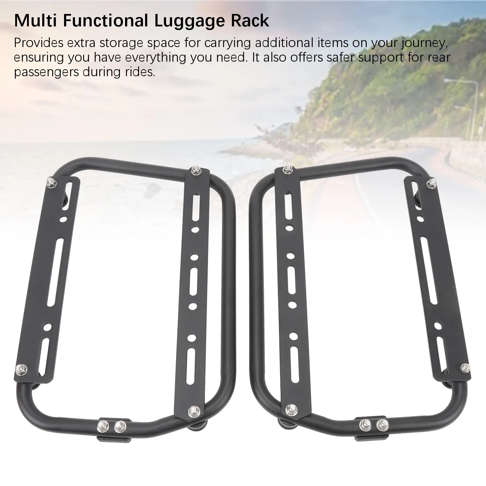 Боковые опорные стойки мотоцикла Барная стойка для седельной сумки из