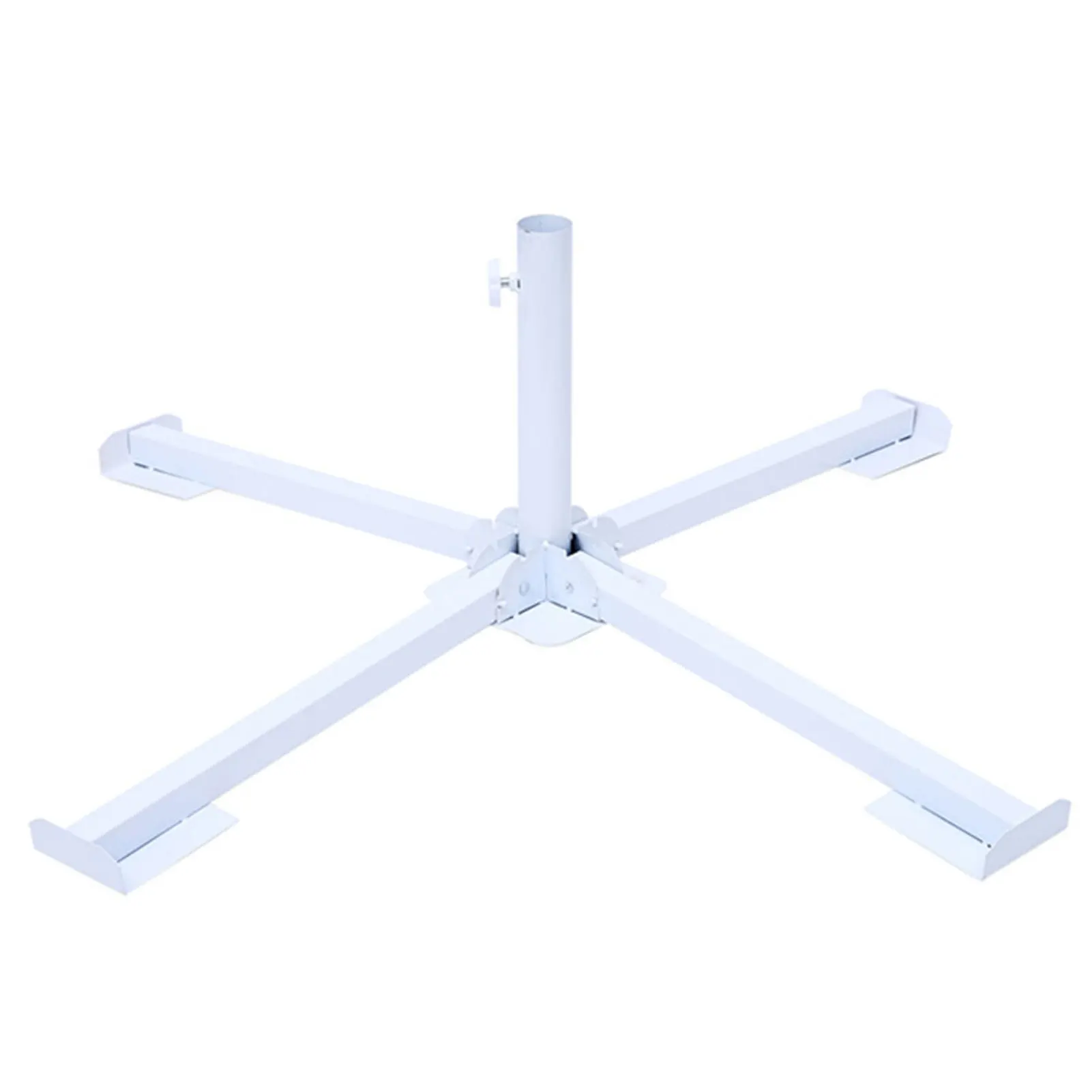 

Floor Umbrella Base Sturdy And Durable Outdoor Patio Umbrella Base Holder Easy To Use Cross Folding Umbrella Seat Beach