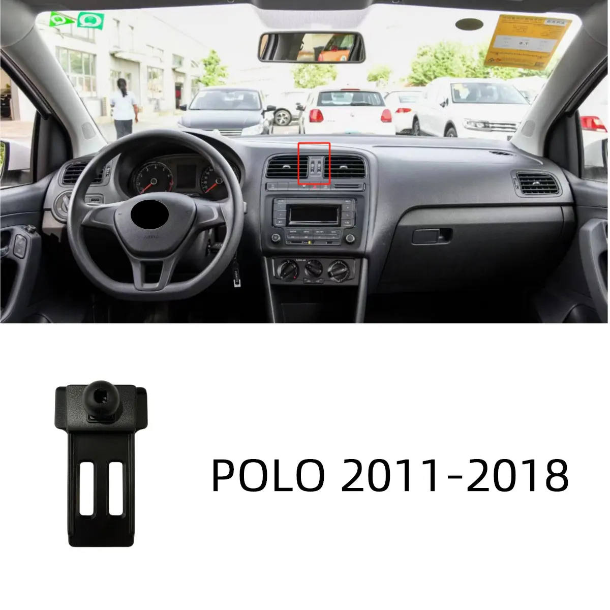 

Автомобильный кронштейн для vw Volkswagen Magotan Lavida Sagitar Passat Golf 8 Tiguan Polo T-ROC, основание с пряжкой, фиксированный специальный держатель для телефона