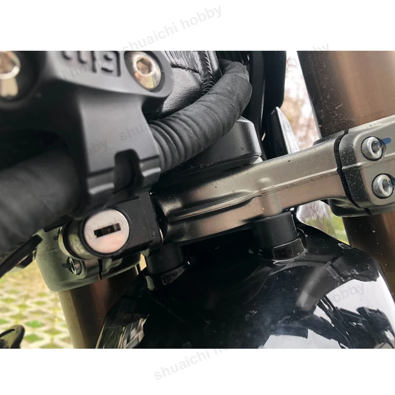Фото Комплект 3D-печатных проставок для переднего крыла Surron Ultra Bee, блок для подъема угола брызговика, совместим с 19-дюймовыми и 21-дюймовыми внедорожными колесами №3
