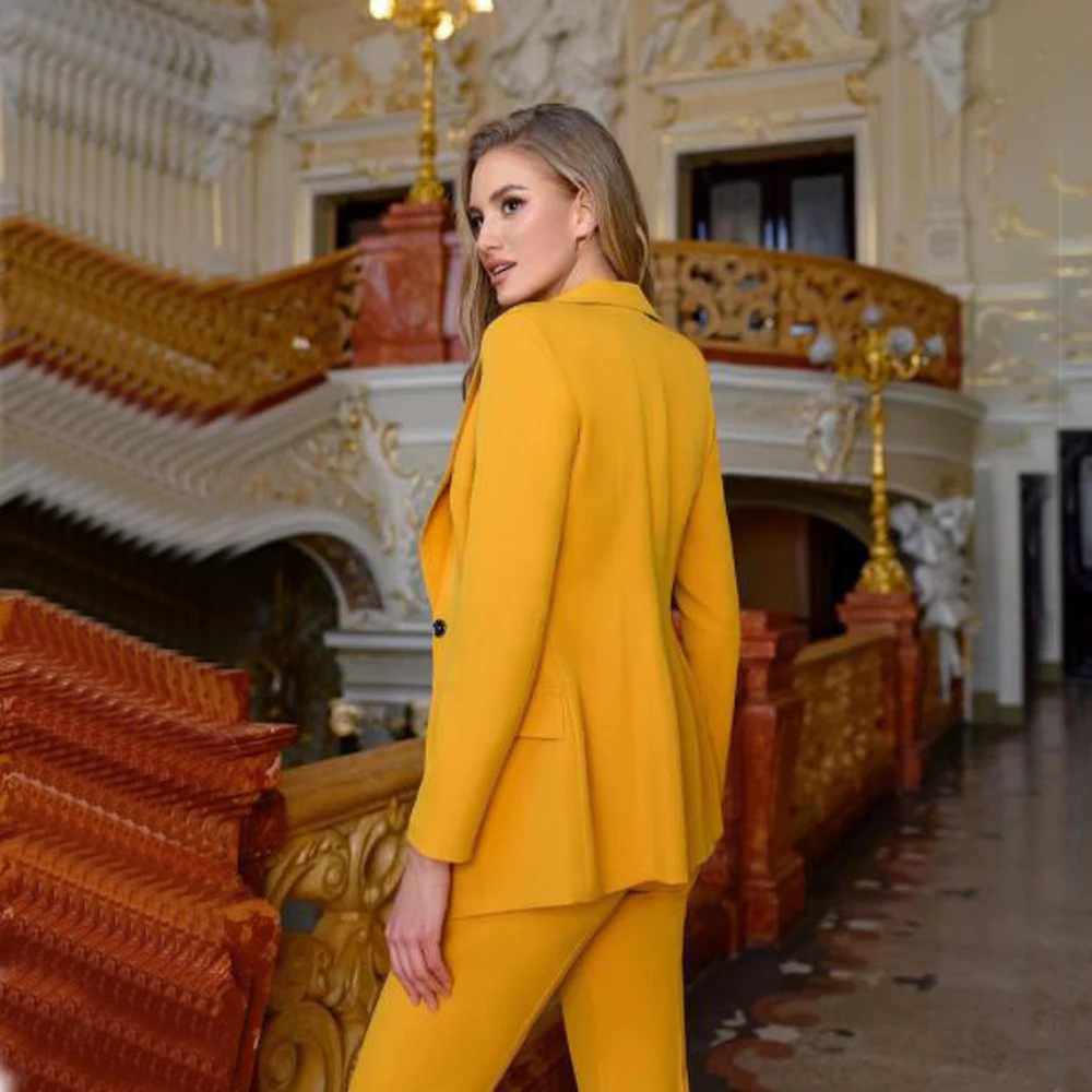 Women's Stylish Suits for Women Professional 3-piece Slim-fit Commuting Office Custom-made Dress Set Pants and Elegant Blouse