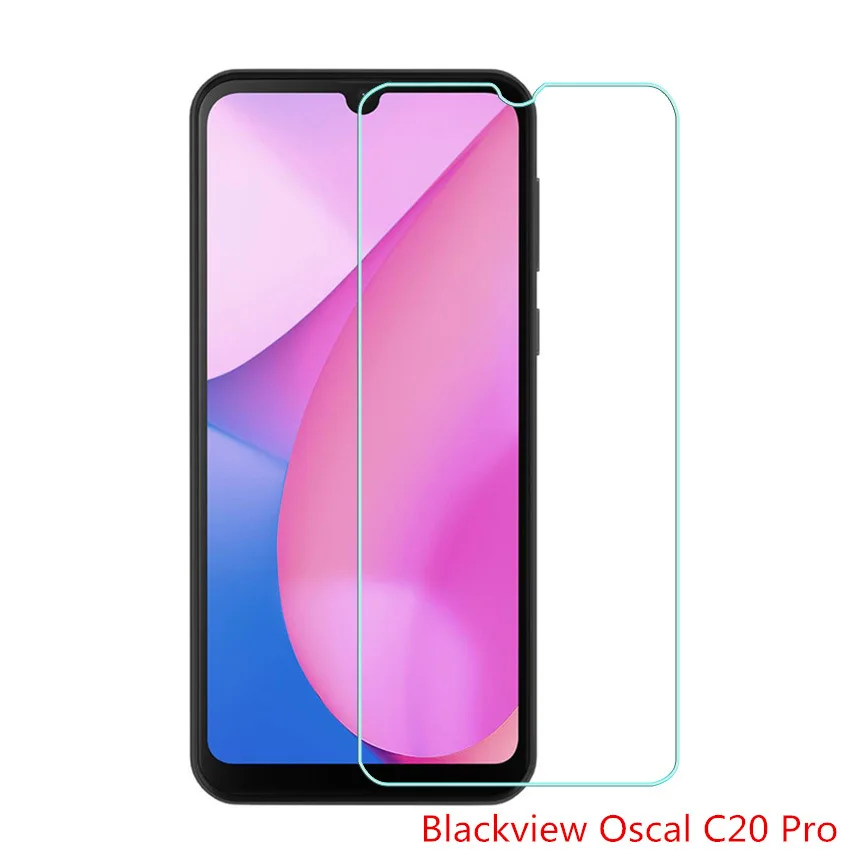 

2PCS Tempered Glass For Blackview Oscal C20 Pro Anti-scratch Screen Protector 2.5D 9H Film Glass for Oscal C20Pro