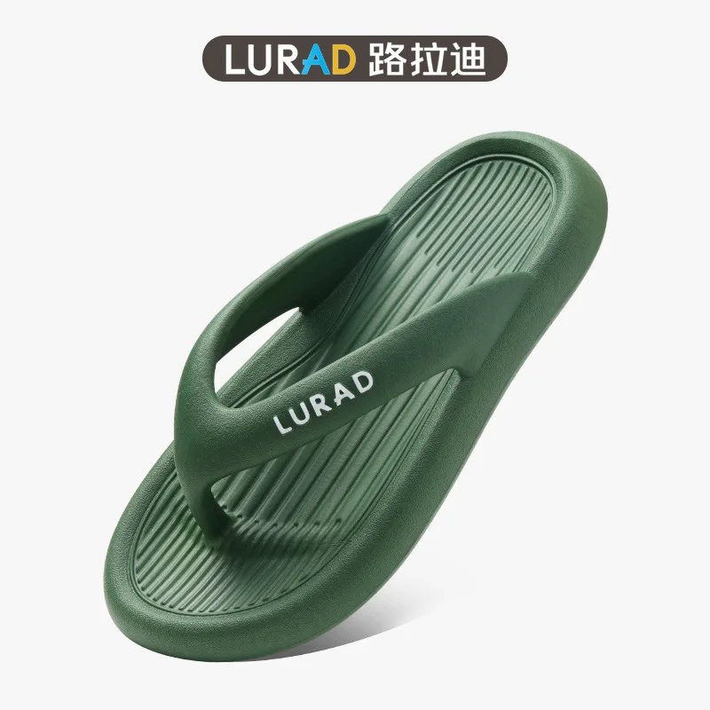 

Шлепанцы из ЭВА, Нескользящие износостойкие пляжные тапочки на платформе, индивидуальная дезодорирующая мужская обувь