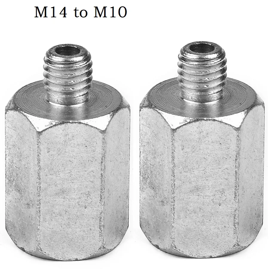 

2PCS M10 M14 Adapter Angle Grinder Polisher Thread Drill Bit Interface Converter For Diamond Core Bits Drill Grinder Cutter
