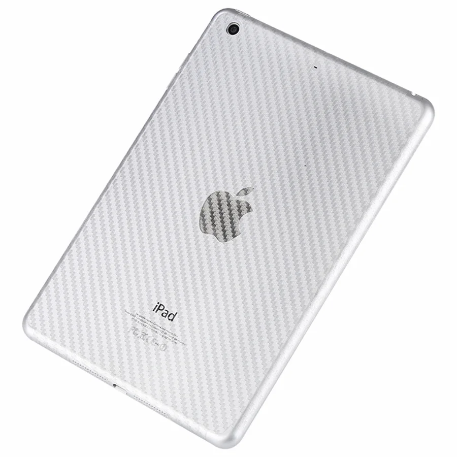 3D Back Carbon Fiber Screen Protector For Apple iPad 10.2 Pro 11 12.9 2020 Air 1 2 3 4 9.7 mini 5 6 Full Cover Protective Film