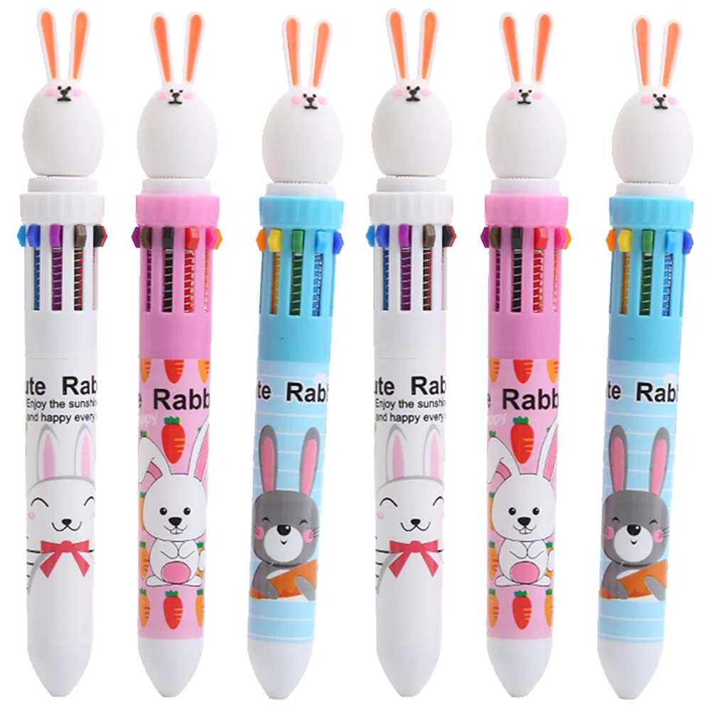 

Pen Pens Ballpoint Easter Rabbit Writing Drawing Student Lovely Kawaii Desktop Multifunction Cute Shuttle Supplies Children