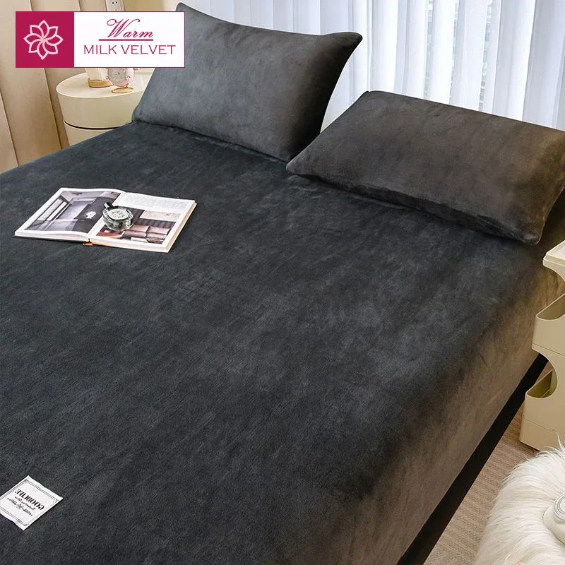 

WASART Теплая Плюшевая Простыня Флис Двуспальная