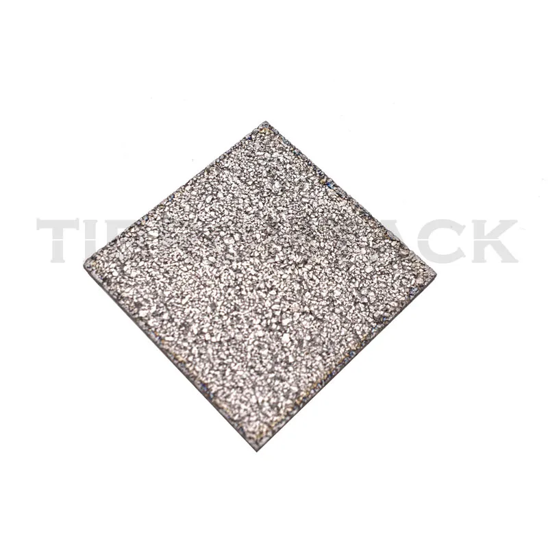 Цельный титановый порошковый спеченный лист большой прецизионный фильтр для