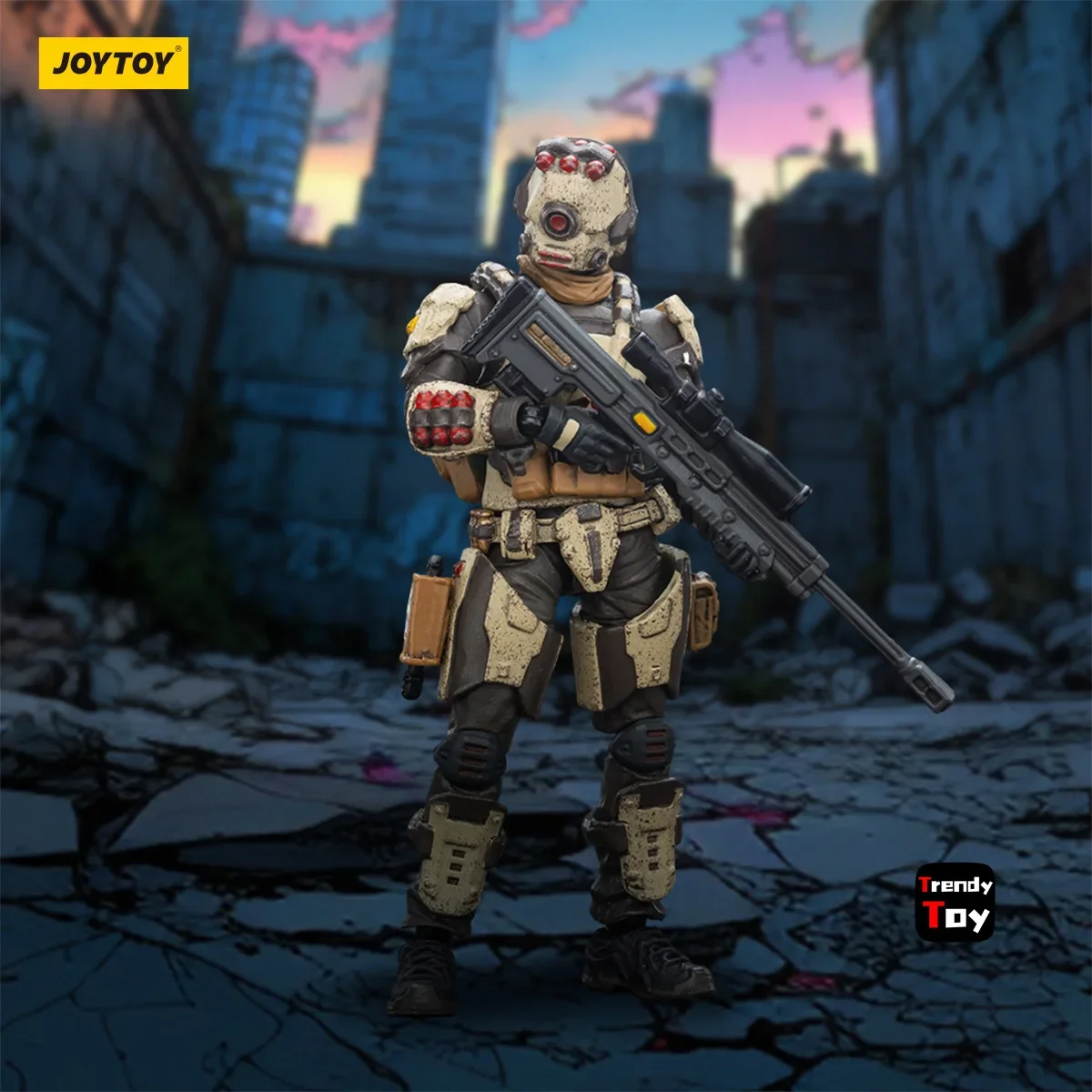 Фото 【JOYTOY】Набор из 4 фигурок-игрушек UNSC Sniper Dima Foster Moreau Lvan, масштаб 1/25 №5
