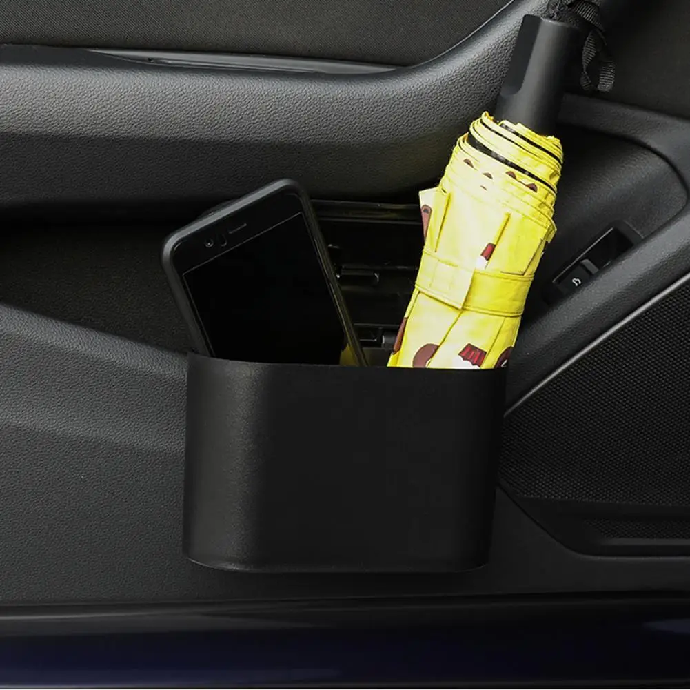 

Interior Fully Sealed Multi-function Car Trash Can Seat Back/Door Hanging Top Flip Trash Bin Organizer