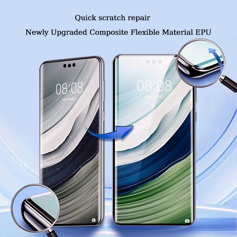 Фото Прозрачная защитная пленка из EPU для vivo iQOO Neo 11 10 Pro Plus 10R Neo11, защитная пленка от царапин, автоэкран в секунды, мягкая гидрогелевая пленка №3