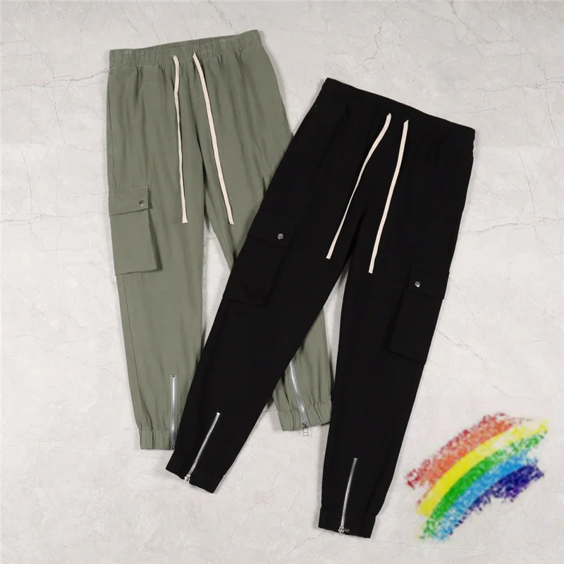 

Askyurself Cargo Pants Men Women 1:1 Best Quality Black Green Joggers Overalls Askyurself Loose Trousers