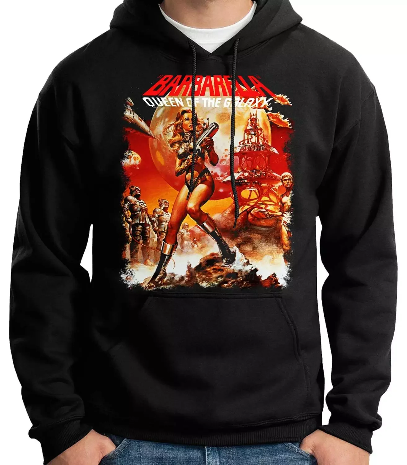 

Sweatshirt With Hoodie Barbarella