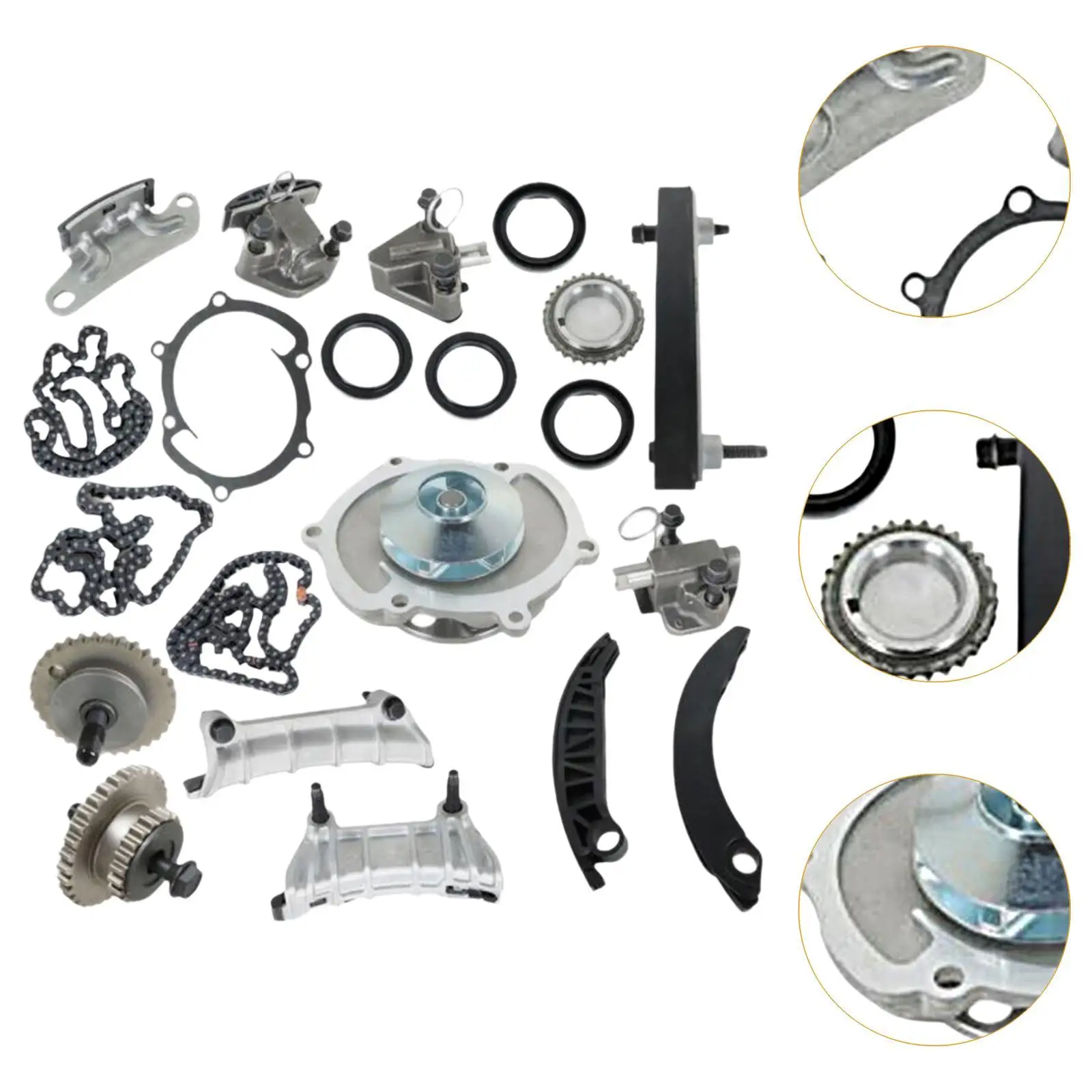 Комплект цепи ГРМ с прокладкой двигателя для Saturn Outlook