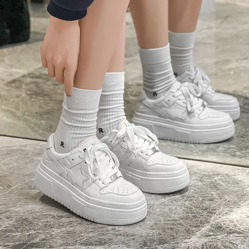 

Casual shoes 2023 spring new women's shoes stars sports casual board shoes small white shoes
