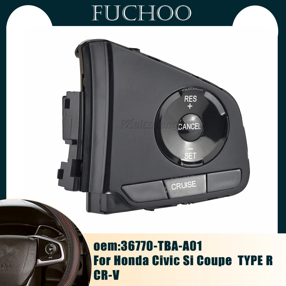 

Для Honda Civic Si TYPE Coupe CR-V 36770-TBA-A01 автомобильные аксессуары круиз-контроль Многофункциональный рулевой переключатель