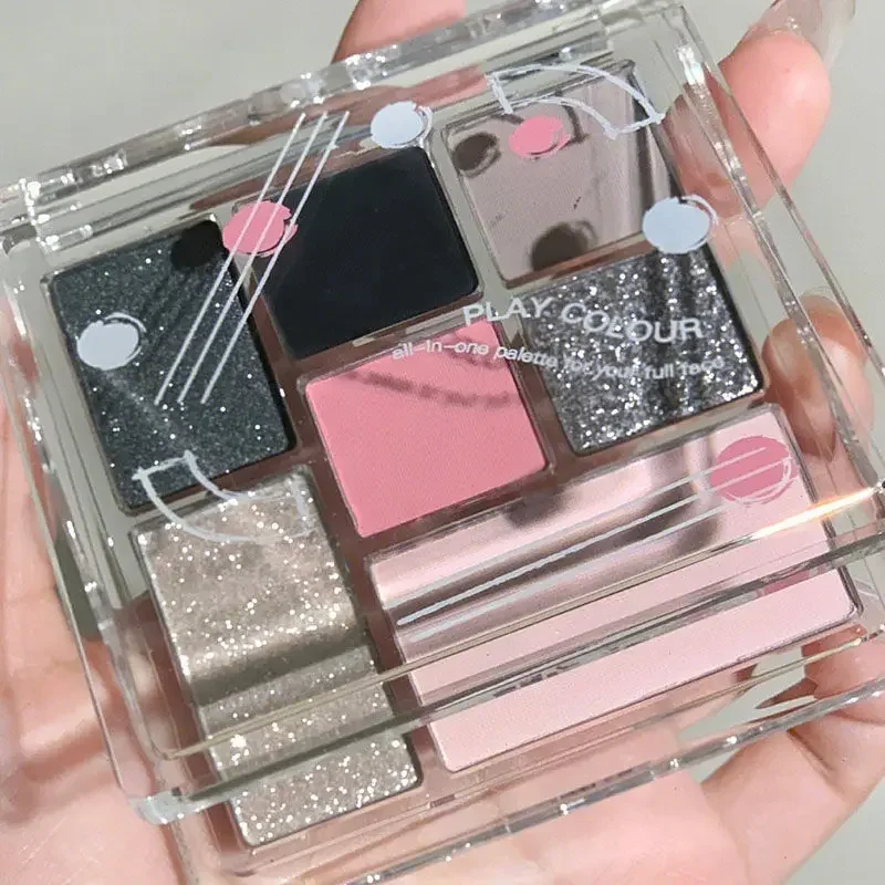 Палитра теней для век 7 цветов