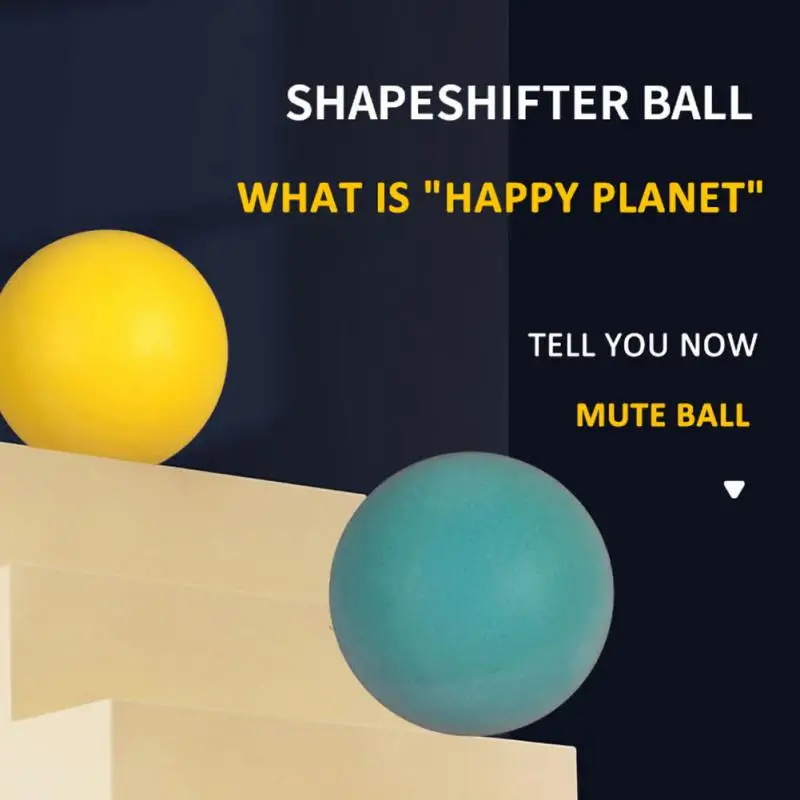 

Brightly Colored Decompression Toys Funny Mute Outdoor Activity Toys Children Toy Eva Bouncing Balls Special Elastic Creative