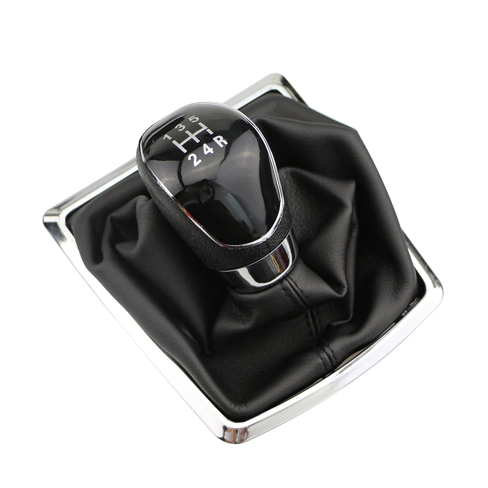 

Для Ford Focus 2 MK2 2005-2011 Fiesta Kuga 2008-2012 Ручка переключения передач Воротники 5 6-скоростных кожаных черевиков Аксессуары