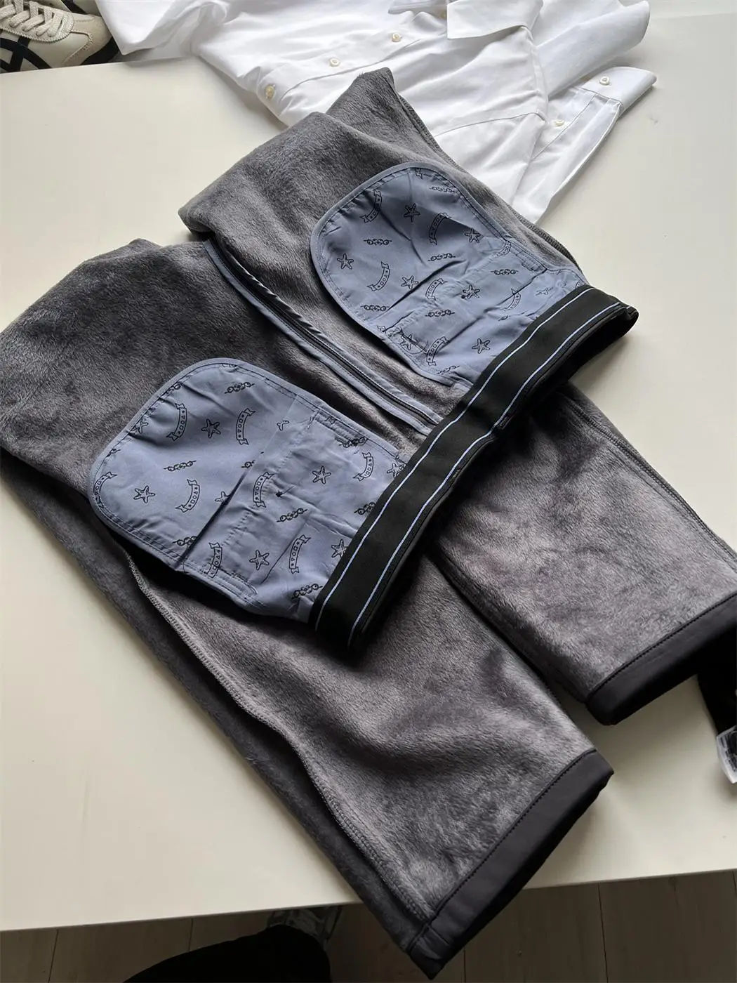 Негладкая мерсеризованная шерсть! Осенне-зимняя мужская теплая эластичная