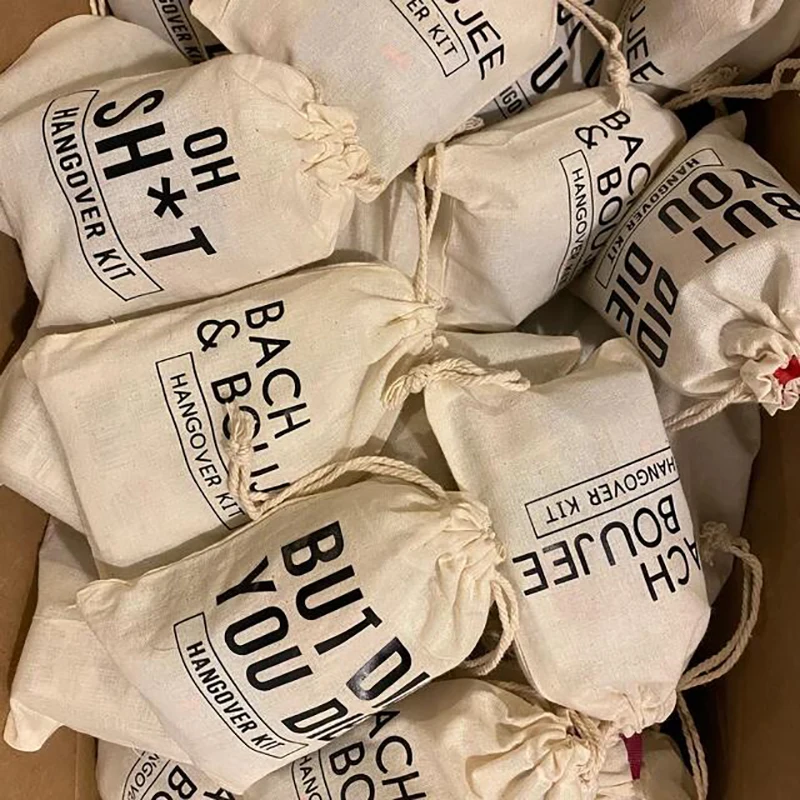 

5pcs But Did You Die oh shit Bach & Boujee Hangover Kit Bachelorette hen Party Bachelor bridal shower bride to be wedding bags