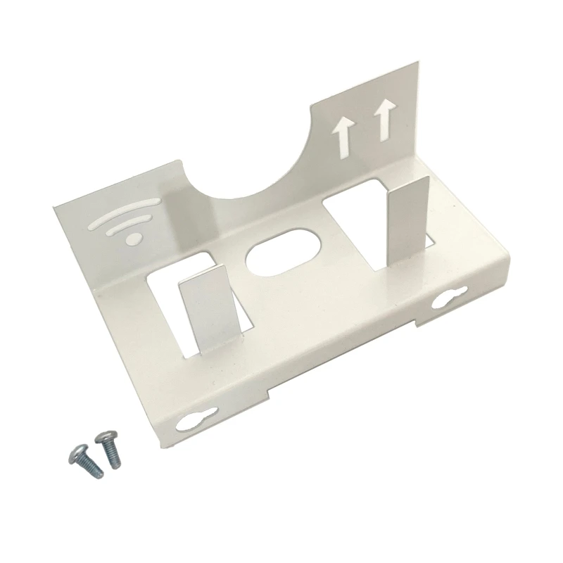 896F Floating Wall Shelf for TV Components, Space Save Metal