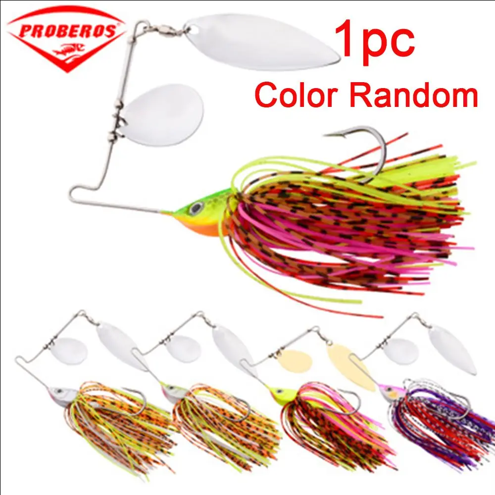 

10g 15g 20g Spinner Bait Fishing Lure Buzzbait wobbler spinner lure bait for bass pike walleye sea fishing