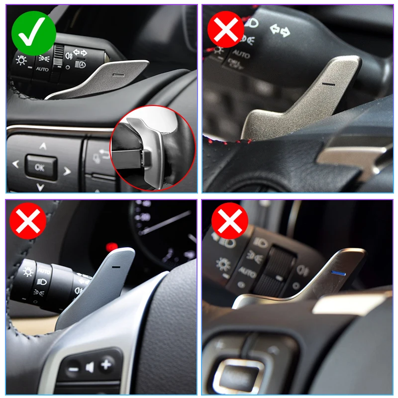 Фото ABS автомобильное рулевое колесо переключения передач для Lexus RX NX UX LX RZ LM LS ES 2019-2024 DSG переключатель переключения передач с узором из углеродного волокна Интерьер №2